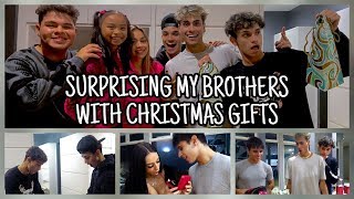 SURPRISING MY BROTHERS WITH CHRISTMAS GIFTS