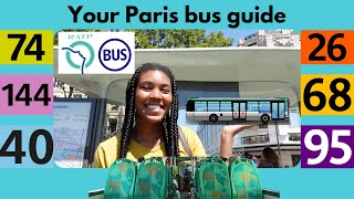 How to get around Paris on the bus | Maps, tips & tricks, buying a bus ticket, night bus (Part five)