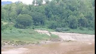 Largest Burmese military outpost on Salween River in KNU's Brigade 5 area border with Thailand