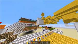 Minecraft - Building the RC8001, an 8 Bit CPU Timelapse Part 7 Instruction decoder + Controllogic