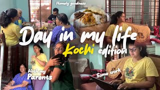 A day in my life when I am at Kochi with my parents❤️ #backhome #kochi #diml #familyvlog