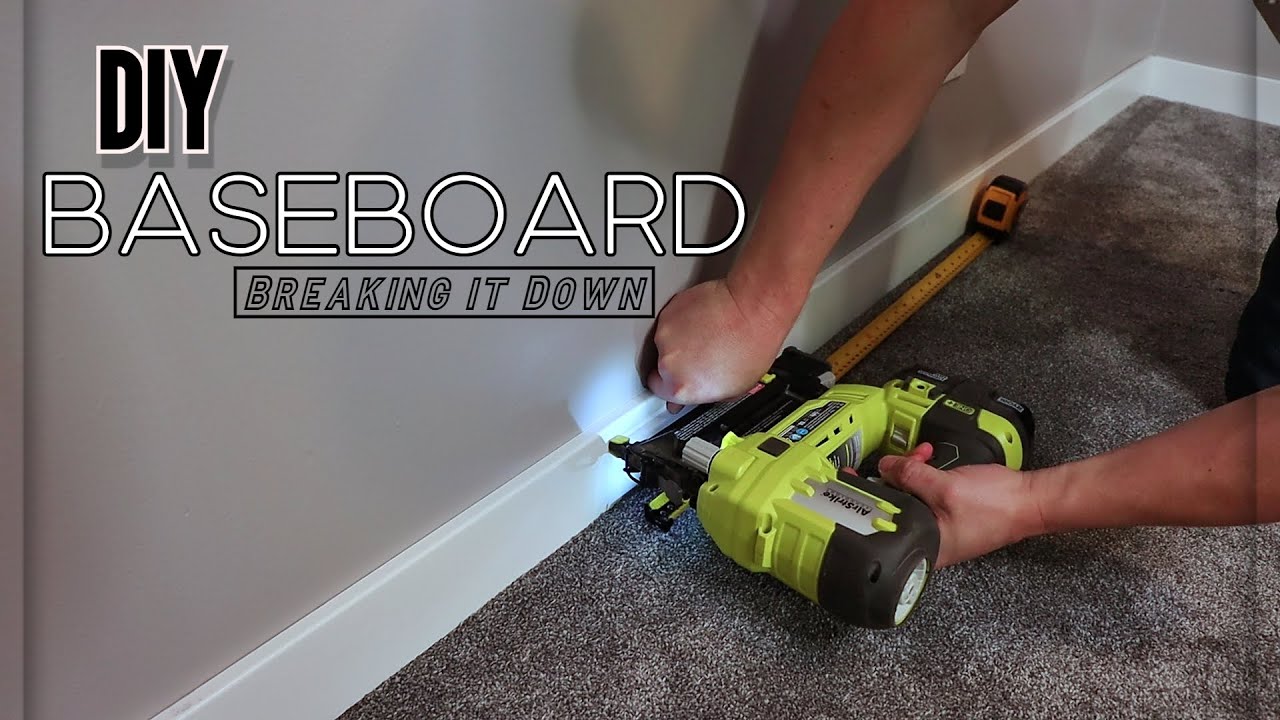 How To Install Baseboard For Beginners - YouTube