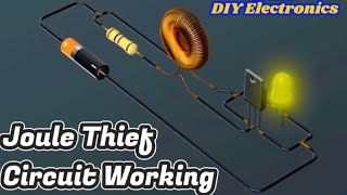 Joule Thief Circuit Working Electronics Projects Explanation