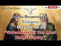 WITH CHORDS! Salmo Responsoryo: May 26, 2024-Cebuano/The Solemnity of the Most Holy Trinity