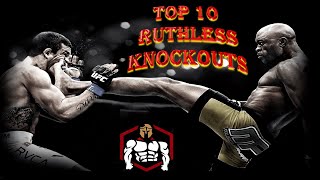Top 10 Ruthless Fights | MMA | UFC