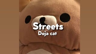 Doja cat - streets (speed up/nightcore+pitched+lyrics)