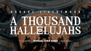 Brooke Ligertwood - A Thousand Hallelujahs (Lyric Video)