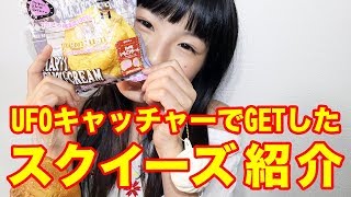 UFOキャッチャーでGETしたスクイーズ紹介！