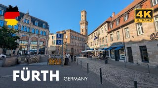 Furth Germany: A Walking tour in 2024 I Travel Germany I 4K HDR