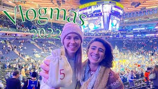 DAY 5- Knitting at the Garden | Vlogmas 2022 | Knitty Natty