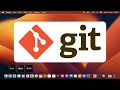 How to Install, setup and Configure Git and GitHub on Mac / MacOS