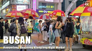 The mecca of Busan Trip, Nampodong Street and Bupyeong Kkangtong Night Market |