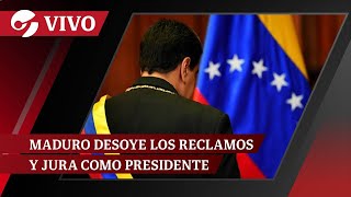 EN VIVO: NICOLÁS MADURO SE AUTOPROCLAMA PRESIDENTE DE VENEZUELA