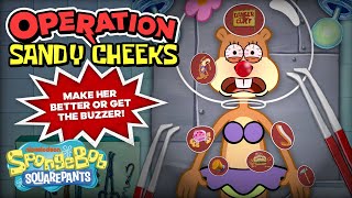 "Operation" Sandy Cheeks | Every Time Sandy Had a Body Part Removed | SpongeBob