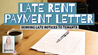 Late Rent Payment Letter