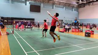 Singapore National Open 2021 - Jason Wong Guang Liang /Lee Jian Liang vs Johann Prajogo/Nge Joo Jie