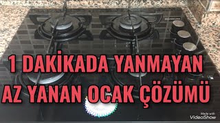 AZ YANAN YANMAYAN OCAK ankastre OCAK ÇÖZÜMÜ AZ yanan ankastre ocaklara bakım tamir onarım ankastre