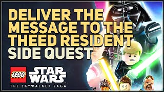 Deliver the message to the Theed resident LEGO Star Wars The Skywalker Saga