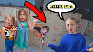 I Built A Secret Box Fort Gaming Room To Hide From My Kids!