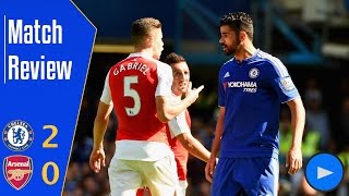 Match Review | 15/16 | Chelsea 2 - 0 Arsenal (Premier League)