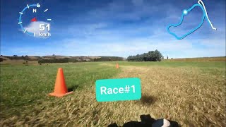 Dunedin Grass Go Kart points race in Owhiro #1