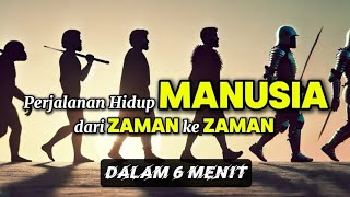 200.000 Tahun Perjalanan Manusia dari Zaman ke Zaman - dalam 6 Menit