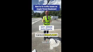 What's the solution for traffic concerns on Argyle Forest Boulevard?