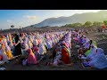 Sholat Idul Fitri di Gumuk Pasir