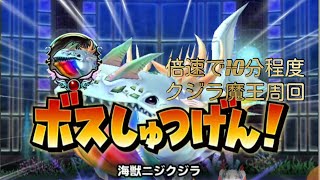 星ドラ 虹クジラ 魔王周回 10分程度