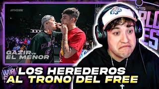 🔥BATALLA POR EL TRONO ALGO DESCAFEINADA HASTA QUE EL MENOR QUISO 🔥 EL MENOR VS GAZIR FMS WS J02