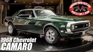 1968 Chevrolet Camaro Restomod For Sale Vanguard Motor Sales #1575