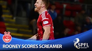 Adam Rooney scores a screamer for Aberdeen!