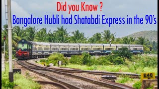 Diesel tribute, history of Bengaluru - Hubballi Jan Shatabdi Express | Indian Railways