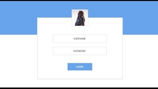 Login form design for Java swing application
