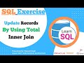 SQL Exercise - How to UPDATE Records By Using INNER JOIN