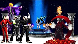 (Mugen World) Ash Crimson Team Vs Orochi Yasakani