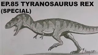 [ Ep. 85 พิเศษ ] ทดลองสอนวาดแบบจริงจัง Tyrannosaurus rex