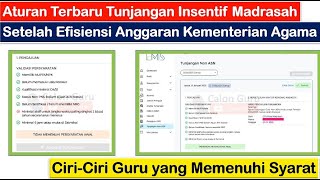 RILIS Aturan Terbaru Pembayaran Tunjangan Guru Non ASN Setelah Efisiensi Anggaran Kementerian Agama