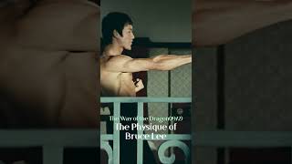 Physique of Bruce Lee   Part3. The Way of the Dragon (1972) - Slideshow #shorts