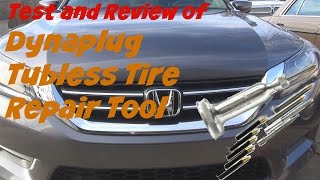 Test and review of the Dynaplug Tubless Tire Repair Tool