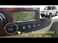 Fix Kia Sportage 2009 mode _ knocking noise under dash (video 44)