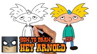 How to Draw Hey Arnold | Art Tutorial