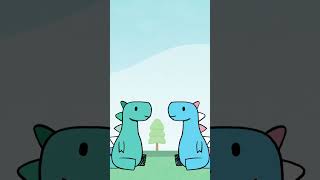 a pride of dinosaurs | short wholesome lqbtq+ animations