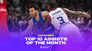 Top 10 Assists | The BEST ASSISTS of December | 2024-25 Turkish Airlines EuroLeague