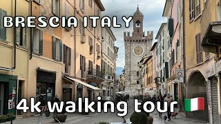 Brescia Italy Walking Tour | Prowalk Tour | 4k Tour