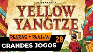 Grandes Jogos #28 - YELLOW \u0026 YANGTZE - Regras + Review