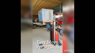 Semi electric Stacker Easy Move Makes