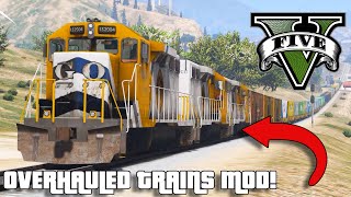 GTA 5 Railfanning #29 - Overhauled Trains Mod