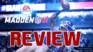 Madden 16 Review - Is It Worth It? PS4/Xbox One