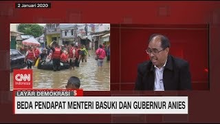 Beda Pendapat Menteri Basuki Versus Gubernur Anies #LayarDemokrasi